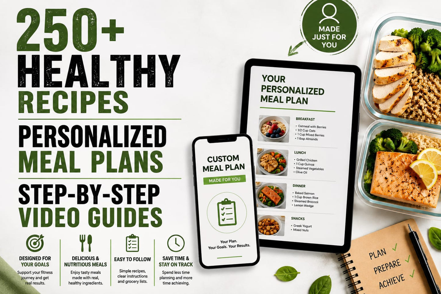 Custom meal plans